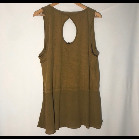Little Yellow Button tank size M Anthro - Picture 4 of 5